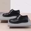 Men Genuine Leather Shoes Comfortable Pointed Toe Business Formal Leather Shoe British Style Casual Oxford Shoes Wedding Banquet