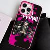Danganronpa Chiaki Nanami Telefoonhoesje voor iPhone 17 16 15 14 13 12 11 Air Pro Max Plus Jelly Dubbele laag Rozerood Hoesje