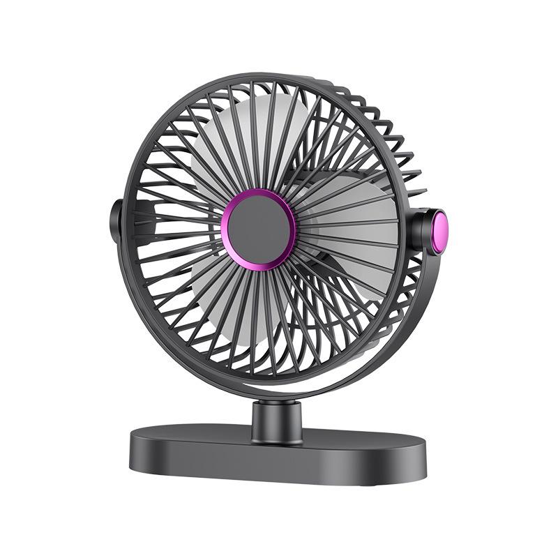 

Portable Rechargeable Mini Desktop Fan for Home, Office, Dorm, and Outdoor Use Rechargeable Version