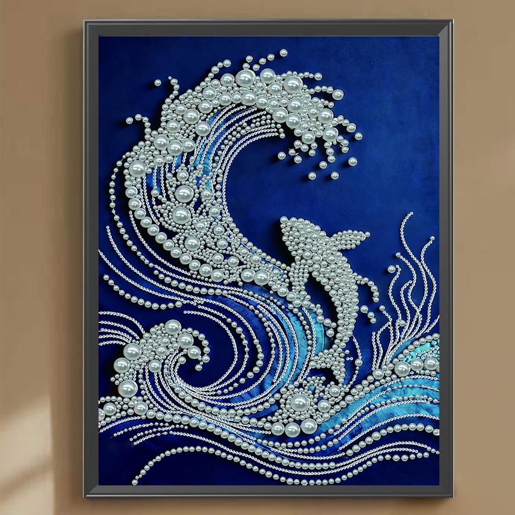 Animal Special Shaped 5D DIY Partial Drill Diamond Painting Kits for Adults DIY Gift Home Decor Diamond Dots Paintings 35x45cm