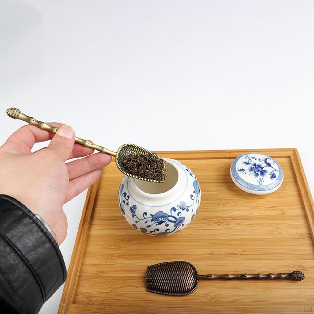 , Messlöffel, Metall-Teelöffel, Dekorativer Kaffeelöffel für Pulverförmige Lebensmittel, Lose Heimdekoration