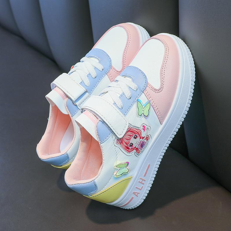 Girls' Summer 2025 Mesh Breathable Sports Shoes - Soft Sole, Lightweight Sneakers for Children