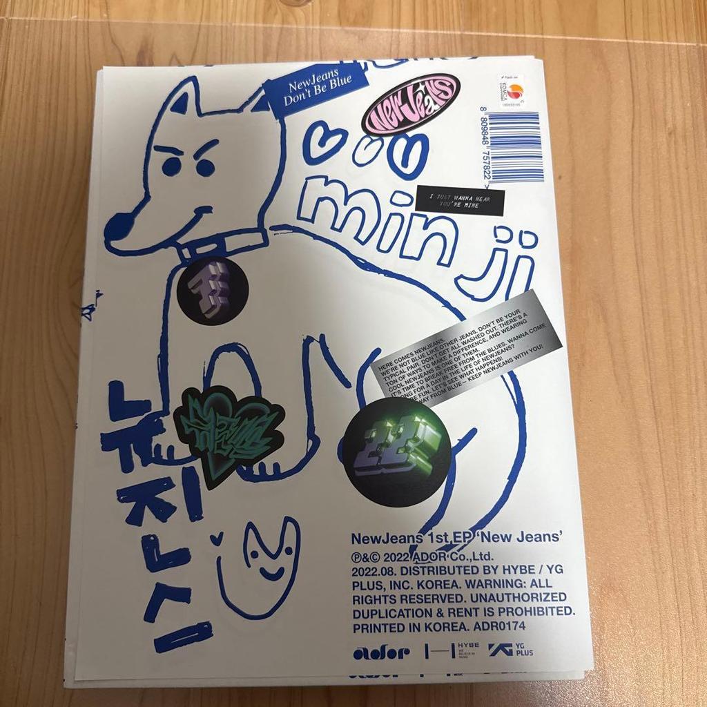 [USED] New Jeans 1st EP 'New Jeans' Minzy Opened