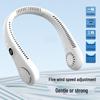 Rechargeable Bladeless Neck Fan - Portable Mini Fan for Sports with Digital Display & Free Shipping