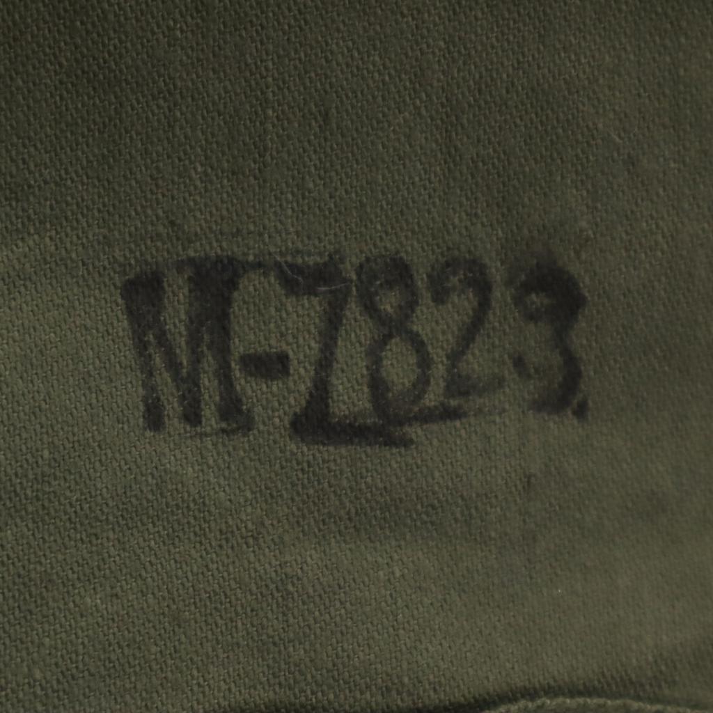 US ARMY 70s vintage utility Shirt jacket 151/2 khaki Men's Used