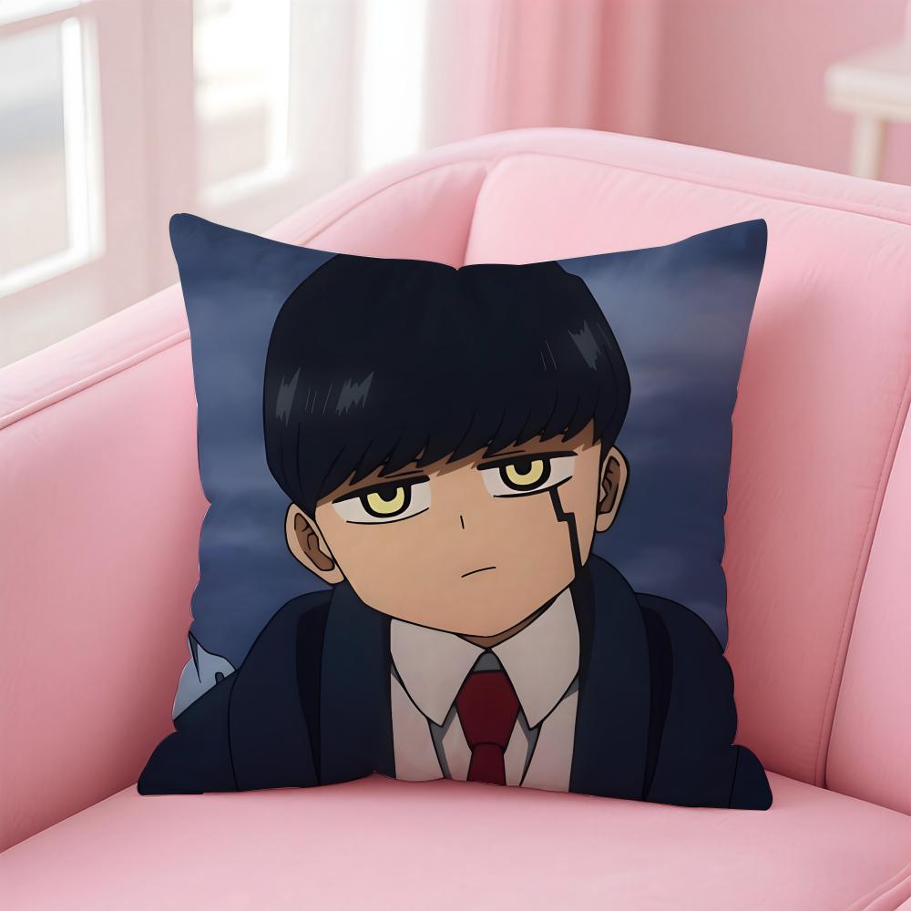 anime Mashle Magic and Muscles Cushion Cover Comfortable Reversible Pillow Cover Ideal for Car Sofa Bedroom & Beyond