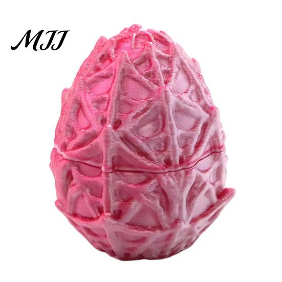 Realistic PLA Sculpture 3D Printed Spider Egg/Spider Statue, Fantasy Creature Model Collectible Trendy Figures Ornament, Lightweight Unique for