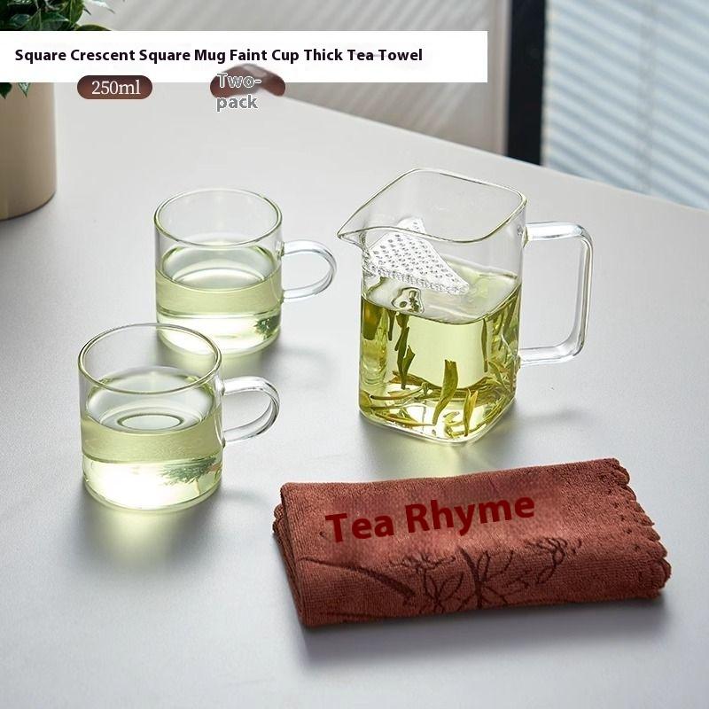 GIANXI Tea Cup Men's Water Cup Office Personal Teacup Home Glass Tea Water Separation Resistant To High Temperature