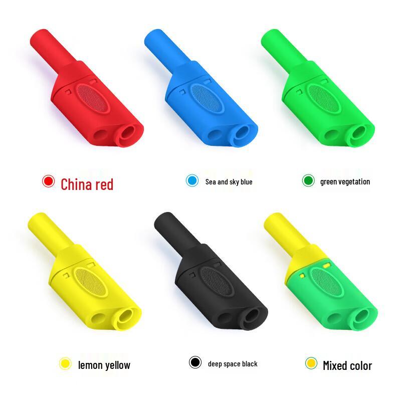 HUIJUN 4mm 600V Safety Solderable Banana Plug