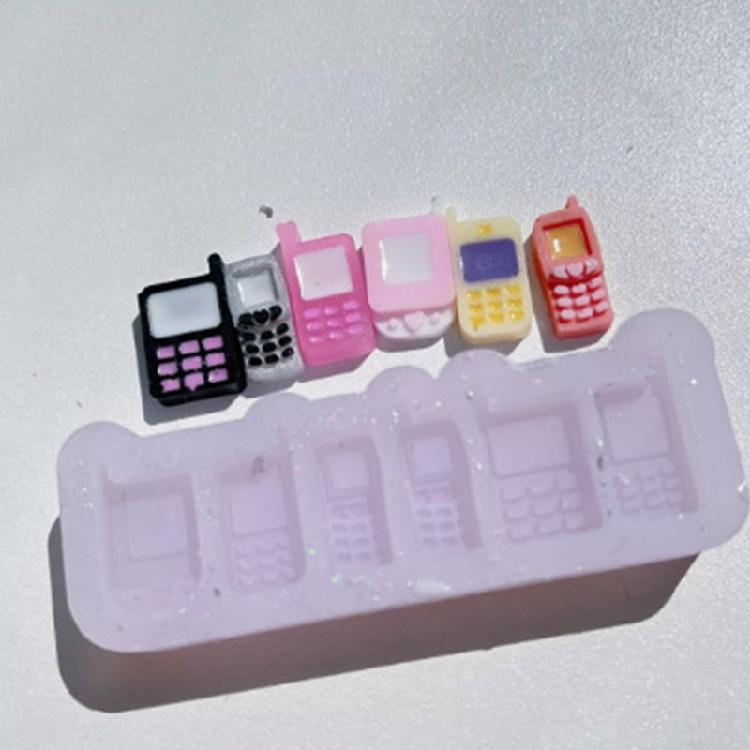 Epoxy Resin Mold Shaker Mold Phone Mold Keychain Jewelry Accessories DIY Craft