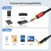 3.5mm To 6.35mm 90 Degree Right Angle Mono Cable For Electric Guitar Bass 6.35mm Long Elbow Wire for Guitar