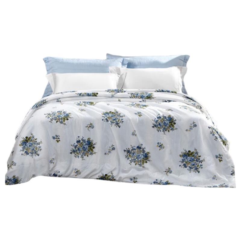 

Fuanna Washed Printed Tussah Silk Summer Quilt