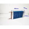 Evaporatore Condensatore Raffreddato ad Aria Frigorifero Congelatore Tubo di Rame Aletta di Alluminio Scambiatore di Calore ad Aria Radiatore 445mm*130mm*90mm