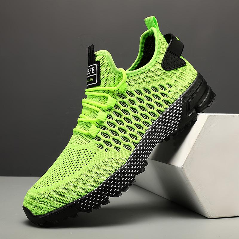 

Модные высококачественные мужские кроссовки для бега и спортзала, дышащие сетчатые повседневные туфли, мужская обувь, уличные легкие кроссовки для ходьбы 40