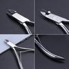 3PCS/Set Stainless Steel Cuticle Nippers Trimmer Cuticle Pusher Remover Pedicure Manicure Tools