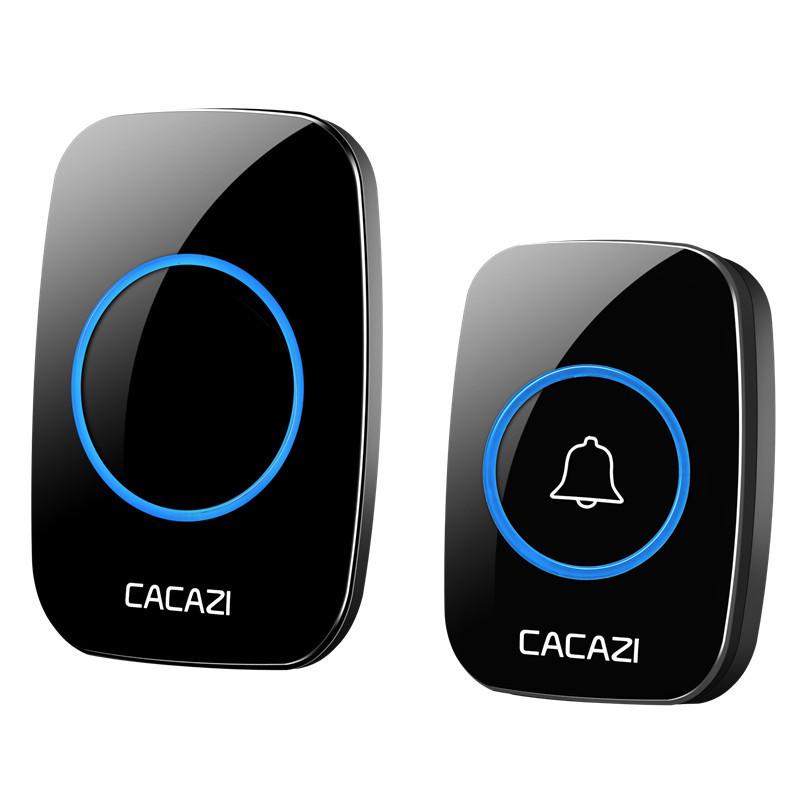 Wireless Long-Range Smart Doorbell with Remote Control, Compatible with EU, US, UK, and AU Plugs.