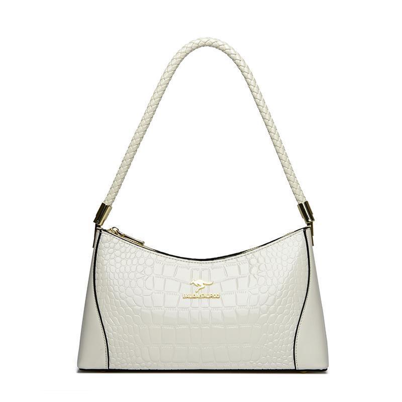 Brand Women Bag High Quality Ladies Crossbody Shoulder Bags Luxury Designer Crocodile Pattern Leather Casual Tote Bag Sac A Main