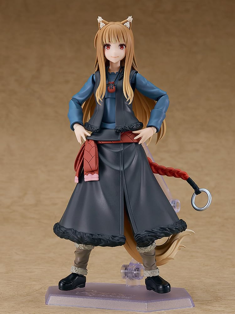 Figma Spice and Wolf HÄNDLER TRIFFT DEN WEISEN WOLF Holo Kunststoff Bemalte Bewegliche Figur Nicht-Maßstab