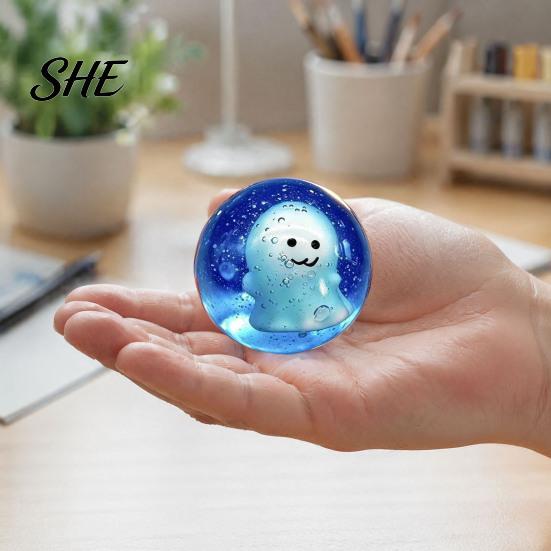 Fidget Toys for Anxiety Slow Rising Pumpkin Ghost Stress Ball, Soft TPR Toy Cute Kawaii Squeeze Relief And Focus, Portable Hand Exerciser Office