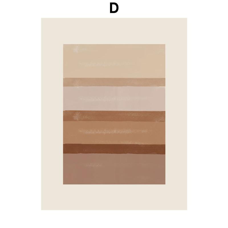 Abstract Matisse Sun Leaf Lines Geometry Wall Art Canvas Painting Boho Beige Posters Prints Pictures Living Room Interior Decor