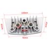 Oil Cooling Motocross Cooler Radiator Oil Cooler Set Monkey Bike For 50 70 90 110 125 140cc Dirt Bike DAX Pocket Bike ATV Motor