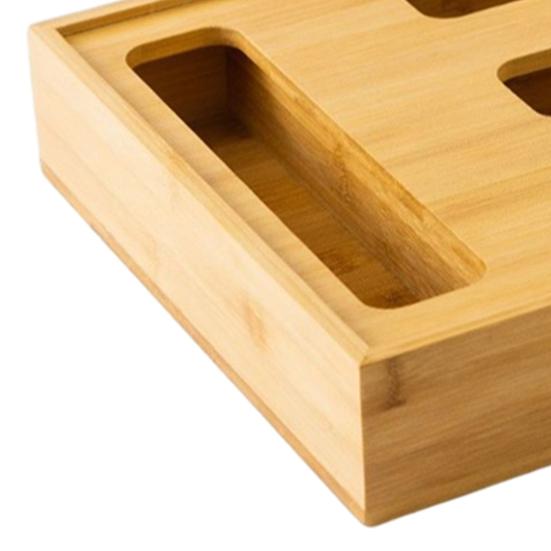 Food Cling Film Cutter Plastic Wrap Dispenser with Slide Cutter Aluminum Foil Dispenser Wall-Mounted Organizer