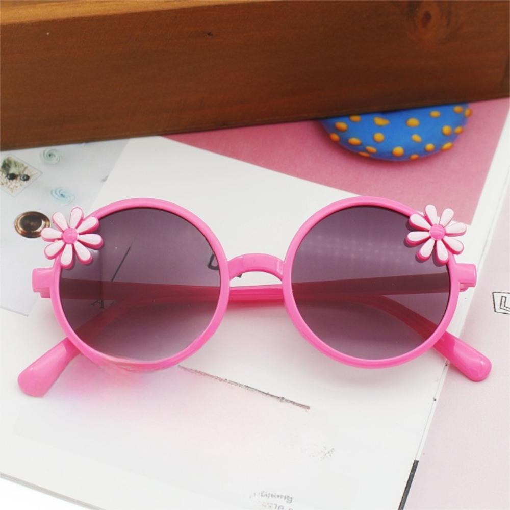 Shades Blocking Sunglasses Kid Sunglasses Children Eyeglass Funny Flower Sunglasses Eyewear
