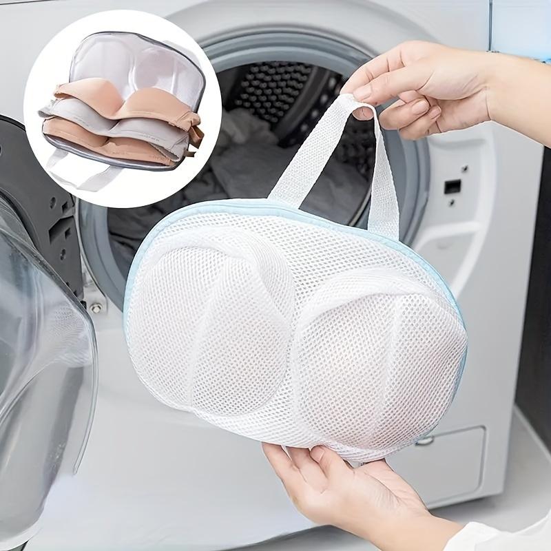 1pc Large Anti-Deformation Bra Washing Bags for Laundry | Suitable for All Cups, Underwear Bags for Washing Delicate Zippers