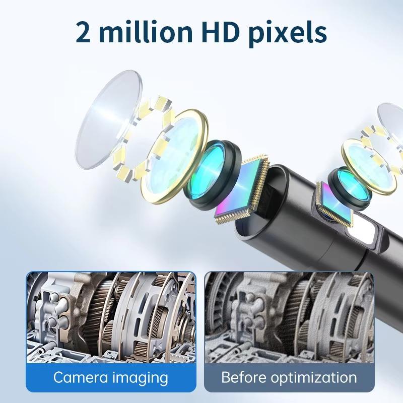 Type-c 8mm Endoscope Scope Camera 1m 2m 3.5m 5m for Car Scenarios Endoscope Cadmera with 6 Led Lights Ideal for Car Engines