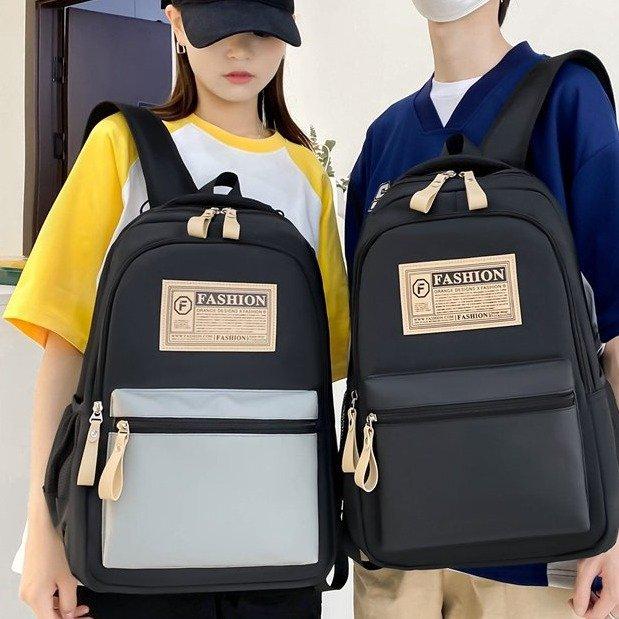 Middle School and Junior High School Students' Small Fresh Backpack, Female Korean Version, High School Lightweight and High-end Backpack