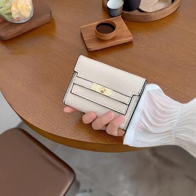 Women's Luxury Daily Folding Wallet Bifold Leather Wallet