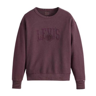 Womens/Ladies Graphic Crew Neck Sweatshirt