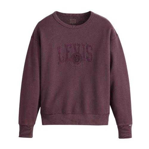 Levis Womens/Ladies Graphic Crew Neck Sweatshirt