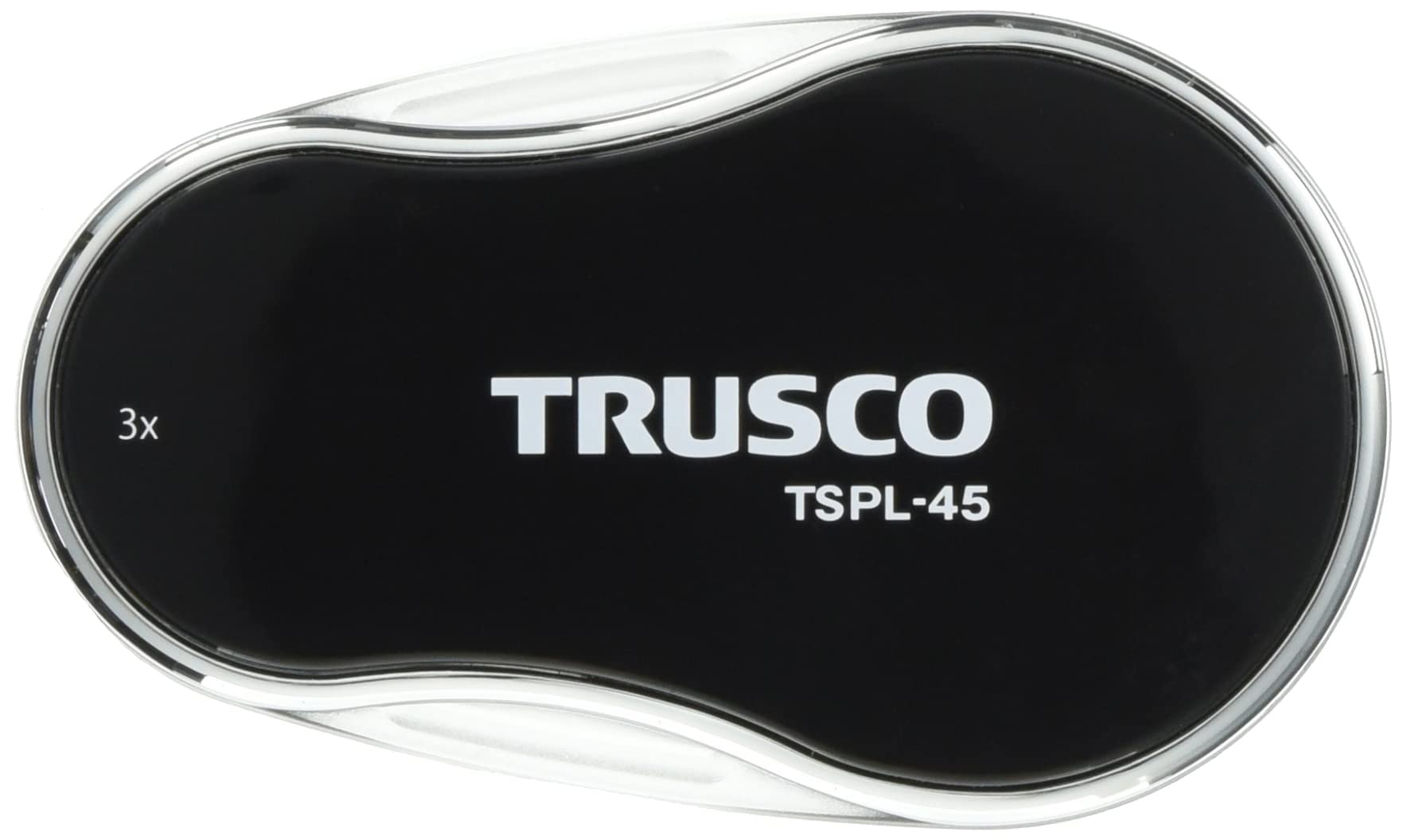 

TRUSCO LED Slide Pocket Magnifier, 45mm Lens, 3x Magnification, TSPL45