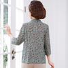SIFONE Women's Spring Floral Lapel Blouse