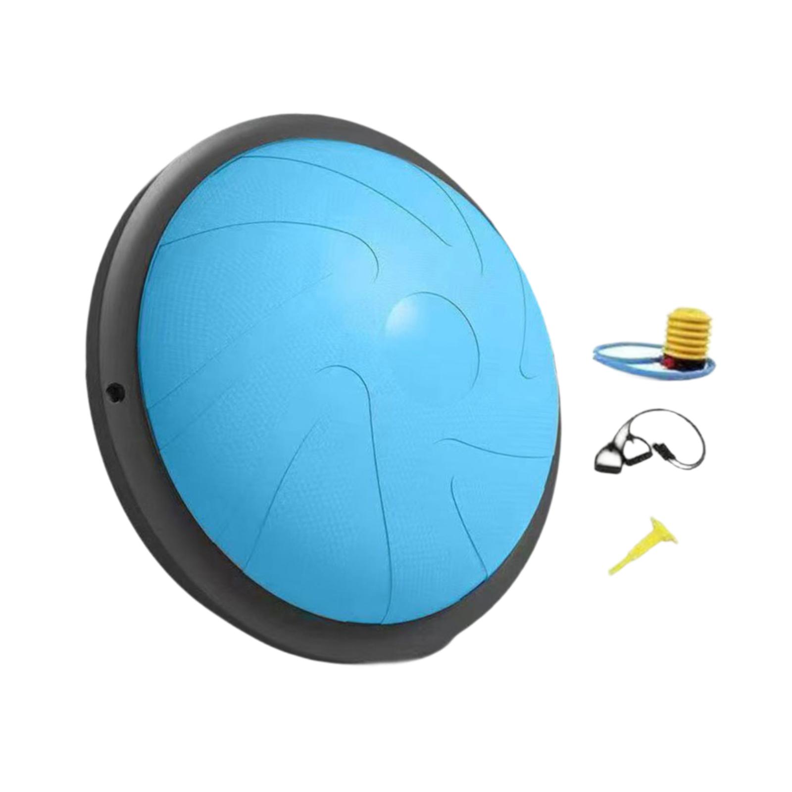 

Half Balance Ball Trainer Yoga Ball Pilates Cushion for Work Fitness Pilates синий