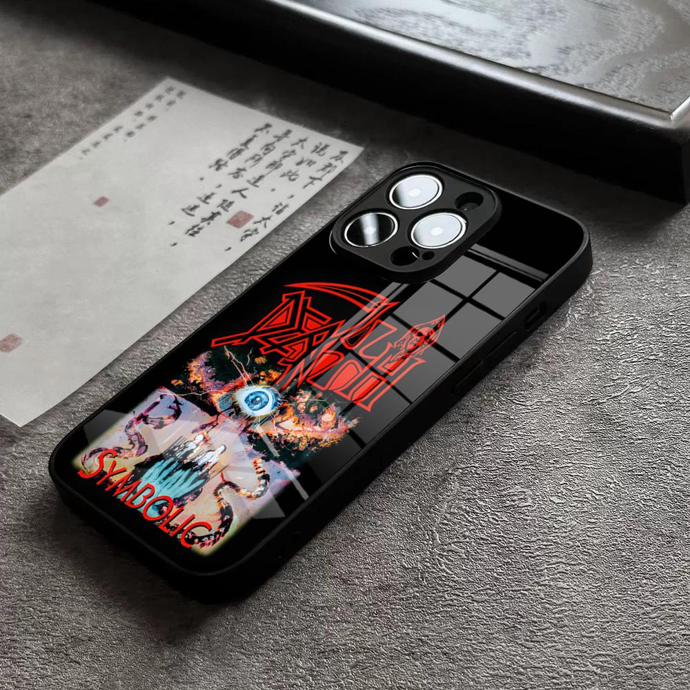 Death Metal Band Phone Case For iPhone 18 17 16 Pro Max 15 Plus 14 Pro 12 11 13 Mini X XR XS Max SE Glass Cover