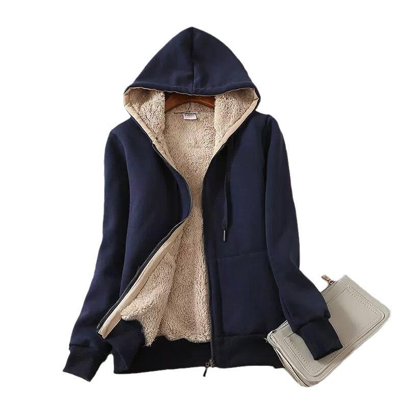 

Куртка с меховым капюшоном 4XL темно-синий