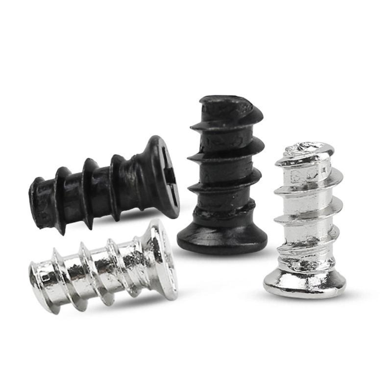 4Pieces Metal PC Fan Mounting Fasteners Screws for Chassis Power Supply, Carbon Steel Construction Vibration Resistance