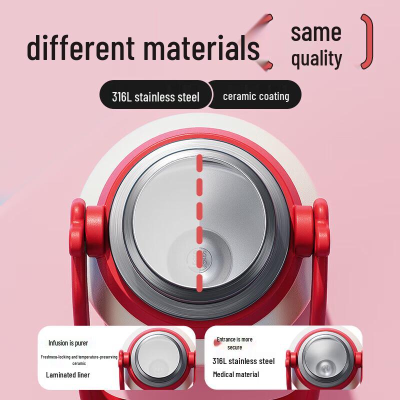 

RELEA Simple Poem Ceramic Insulated Thermos