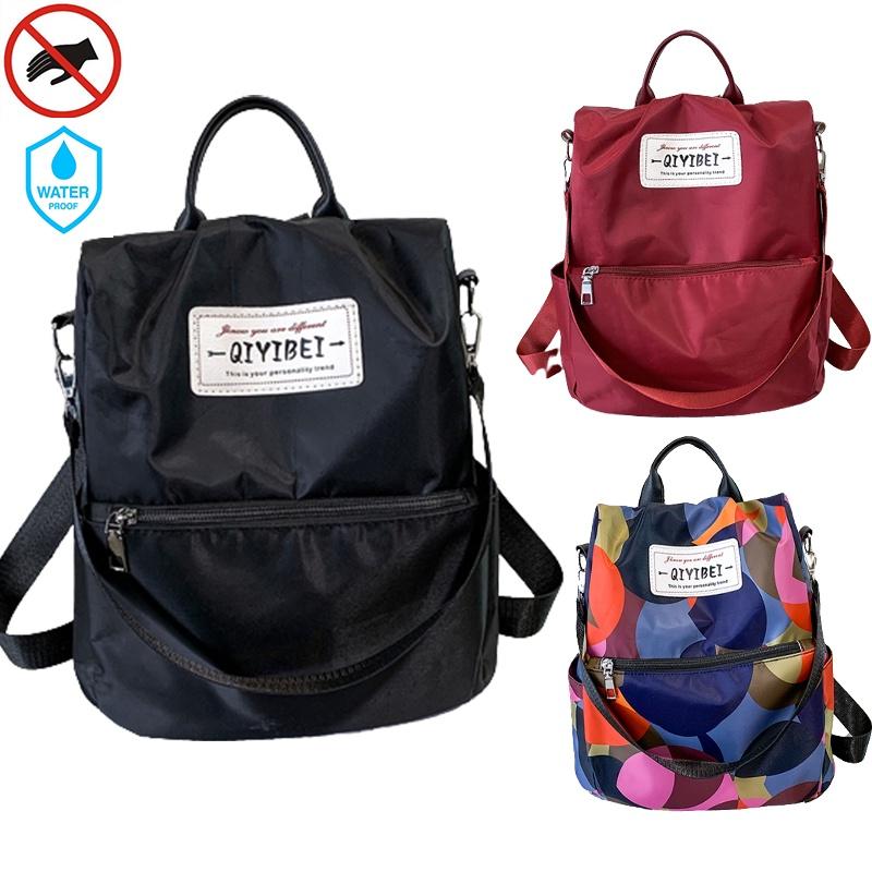 Lightweight And Durable Women's Oxford Shoulder Bag With Detachable Strap