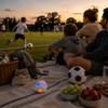MusicMate MM-SB40-W FootballWave LED Bluetooth Speaker