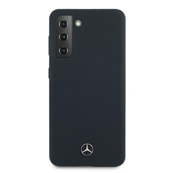 Etui Do Samsung Galaxy S21 Mercedes Silicone Line Niebieskie