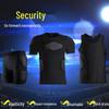 Adult Tight-Fit Shoulder Pad Protection Shirt for Rugby, Basketball, and Football Training