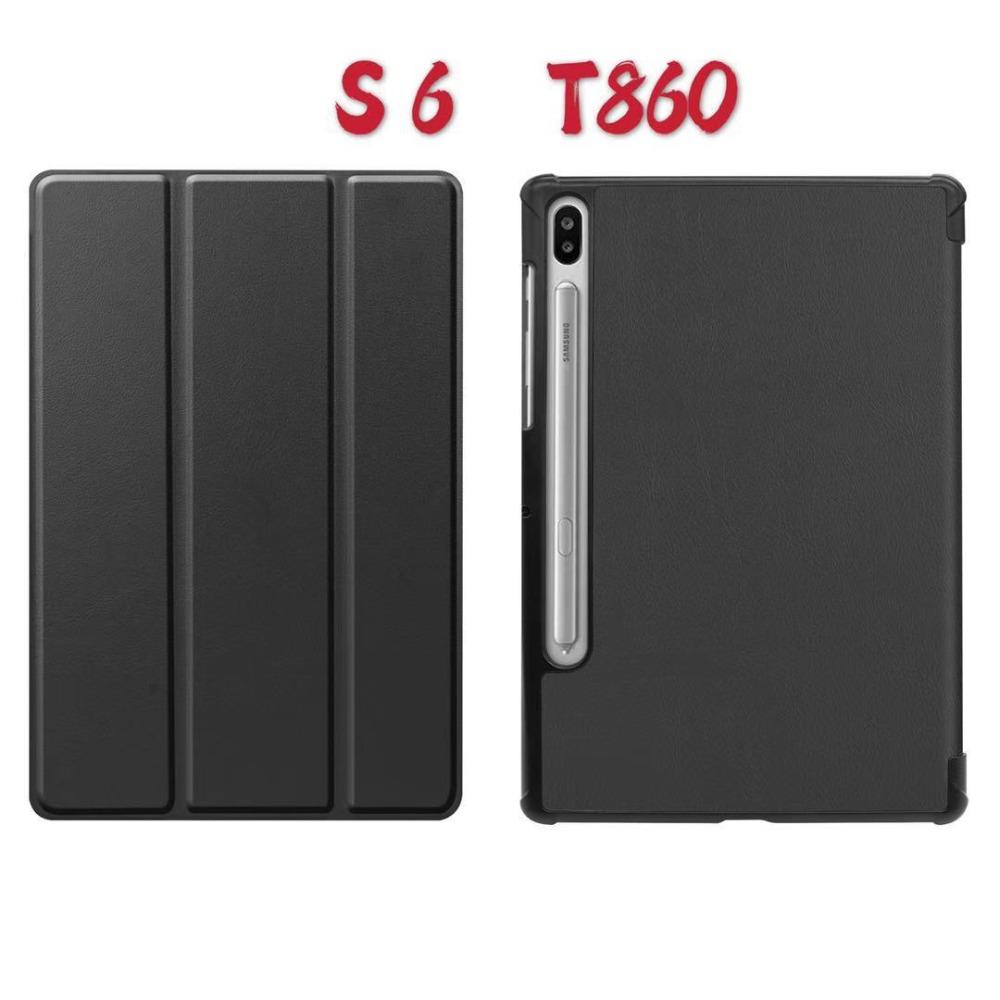 For Galaxy Tab S6 10.5 Case Premium Leather Cover for S6liteP610 T720 Shockproof Stand