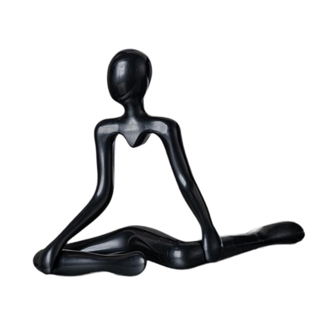 Thinker Statue Unique Art Crafts Collectible Desktop Ornament Decorative Figurine for Desk Shelf Bookshelf Dining Table Bedroom