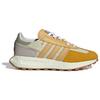 Adidas Originals Boost Leder Bequem Vielseitig Stoßdämpfend Langlebig Low Top Lifestyle Freizeitschuhe Unisex Freizeitschuhe Tan ID6261