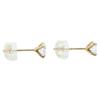 LK Salon Beautiful K18 0.34ct LK Airy Lab-Grown Diamond Studs earring Yellow GoldUsed
