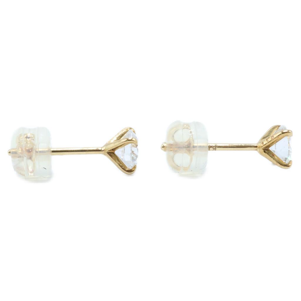 LK Salon Beautiful K18 0.34ct LK Airy Lab-Grown Diamond Studs earring Yellow GoldUsed