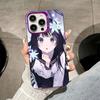 Hyouka Chitanda Purple Translucent Mobile Phone Case for iPhone 17 16 15 14 13 12 11 X XR XS Air Pro Max Plus Colorful Cover